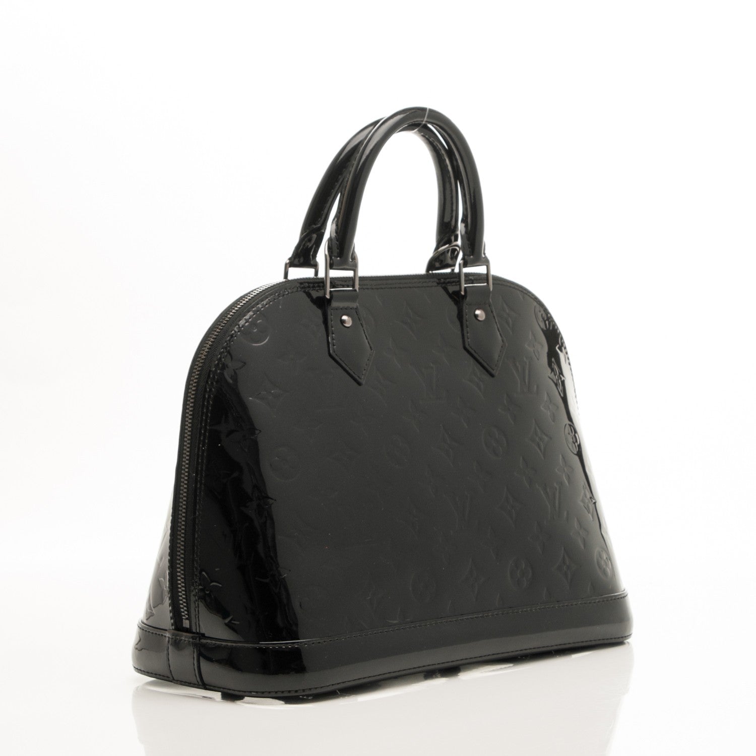 Louis Vuitton Vernis Alma PM Noir Magnetique 3 of 7