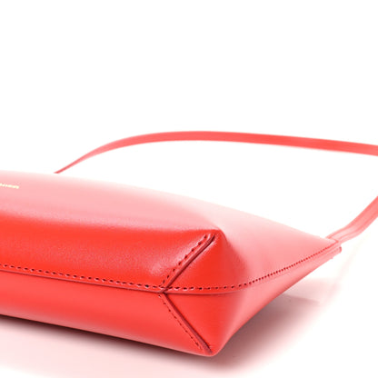 Mansur Gavriel Calfskin Gaia Shoulder Bag Poppy 10 of 10