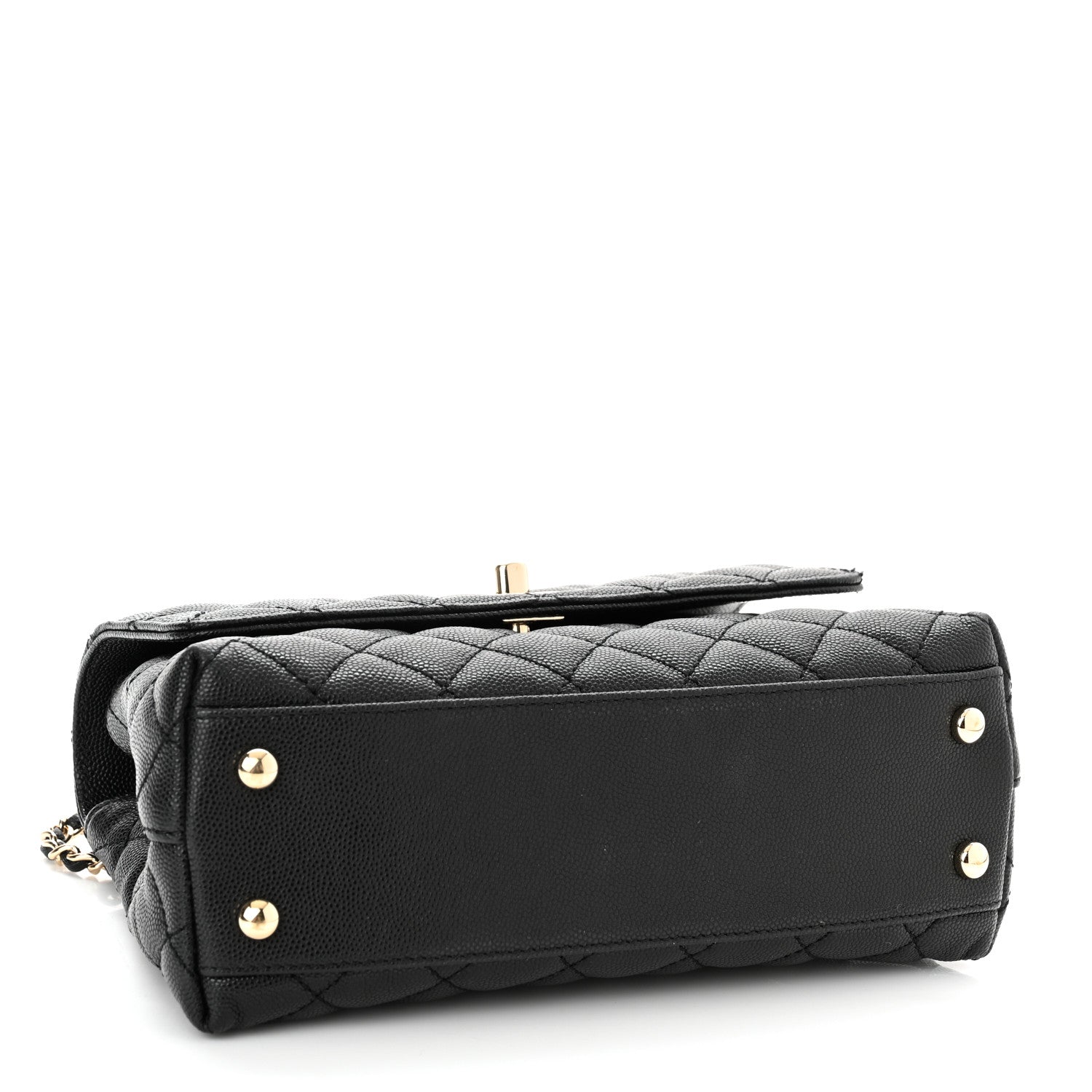 Chanel Caviar Quilted Mini Coco Handle Flap Black 4 of 11