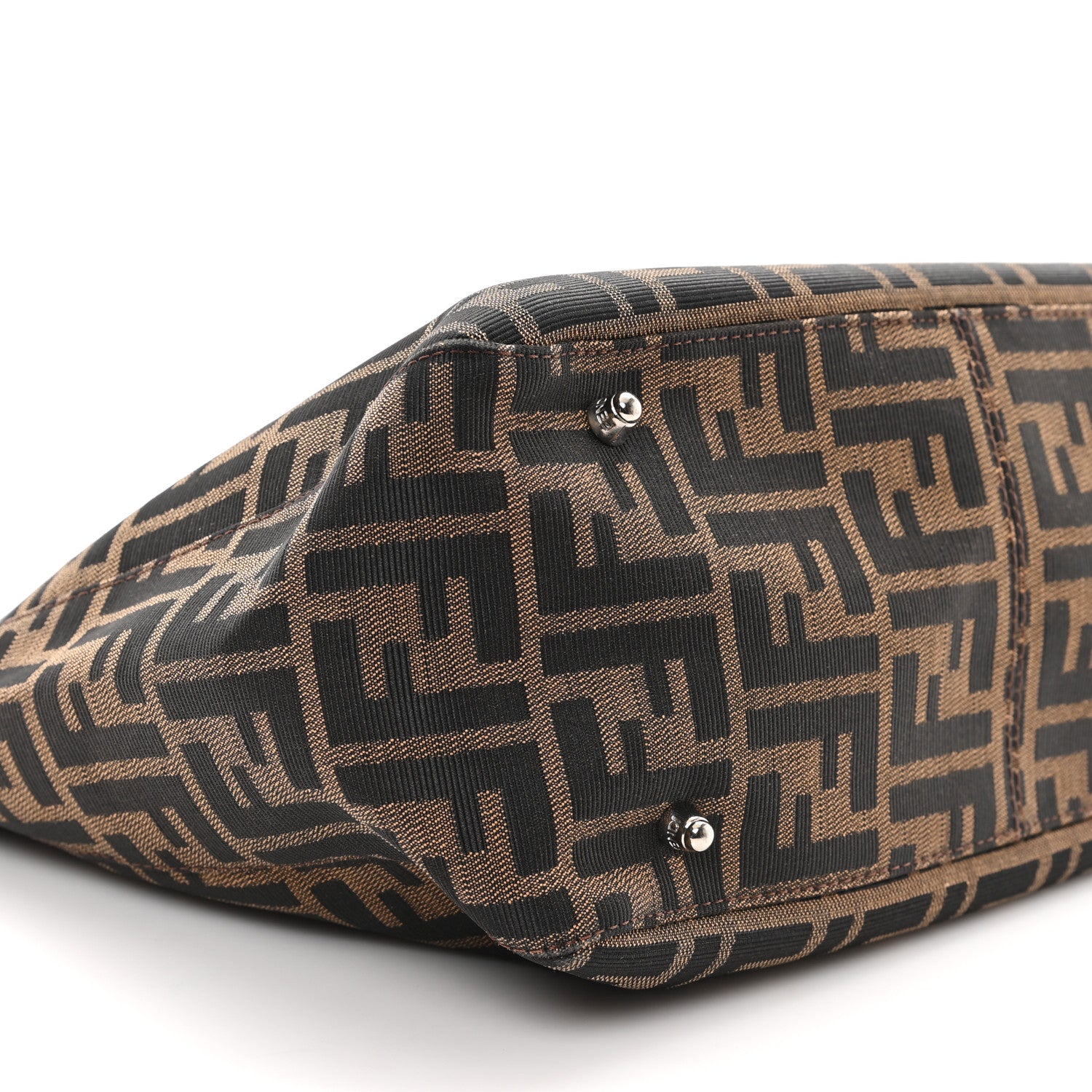 Fendi Zucca Small Holdall Tote Tobacco 1715108 – FASHIONPHILE