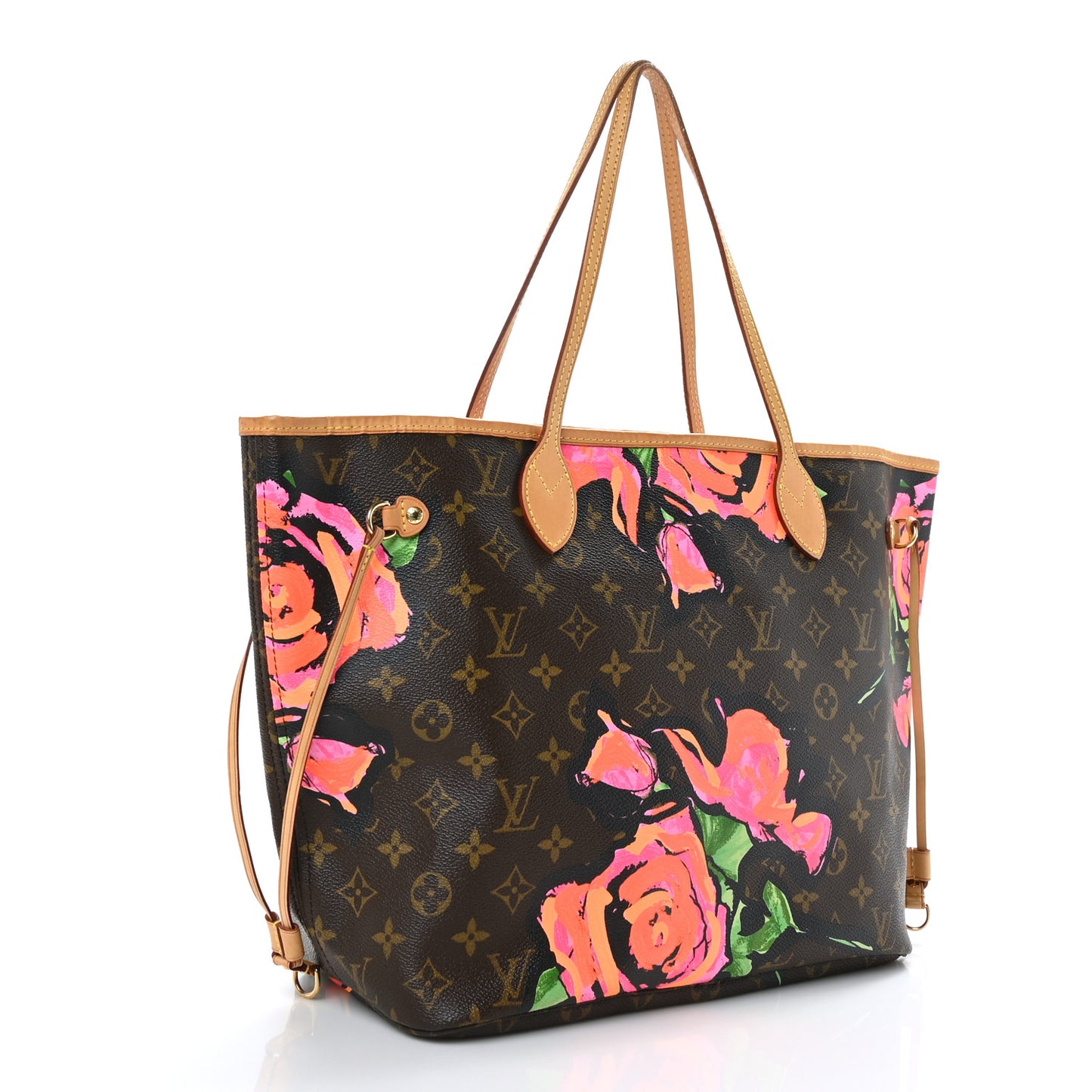 Monogram Roses Neverfull MM