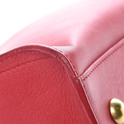 Saint Laurent Calfskin Small Classic Y Cabas Rouge Orient 15 of 20