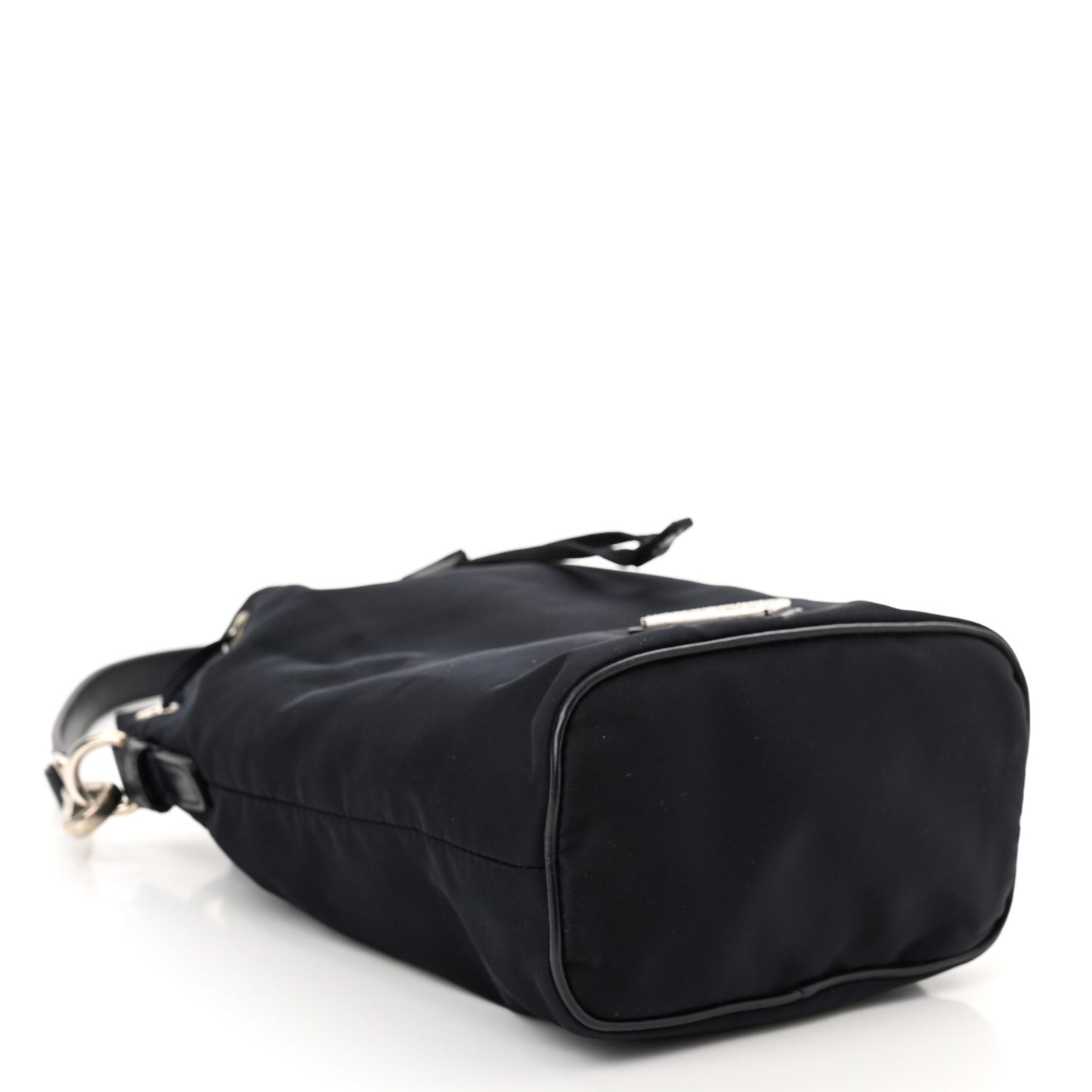 Tessuto Nylon Night Bucket Bag Bleu