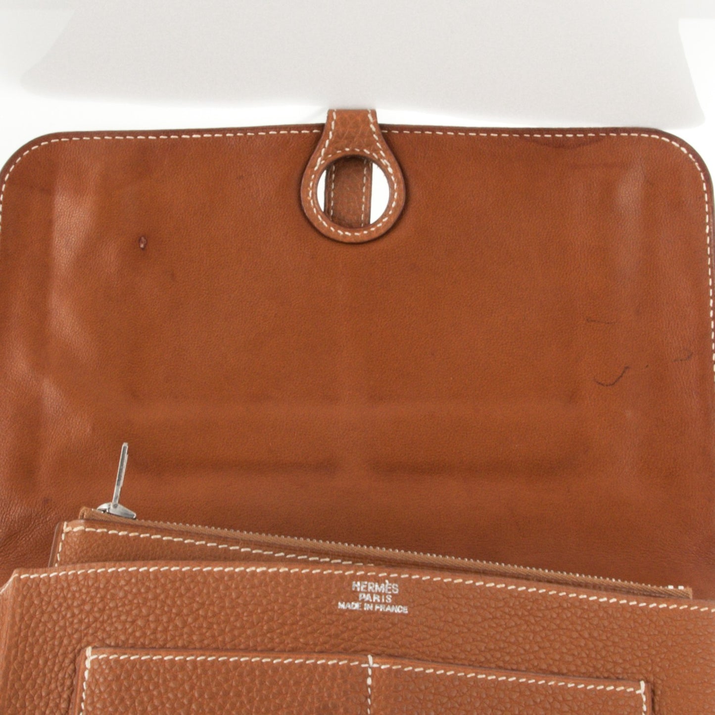 Togo Dogon Duo Wallet Gold