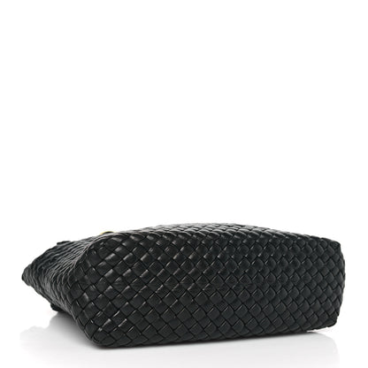 Bottega Veneta Calfskin Intreccio Mini Tosca Black 4 of 8