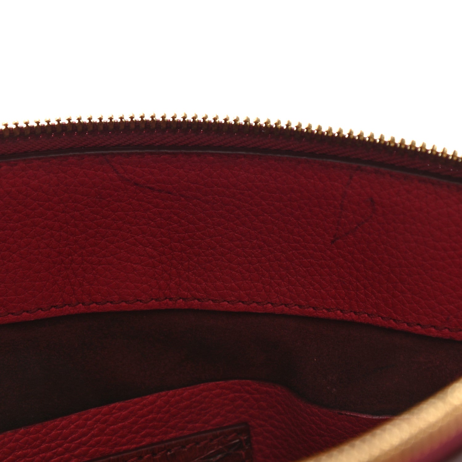 Nancy Gonzalez Calfskin Crocodile Cristie Satchel Red 11 of 17