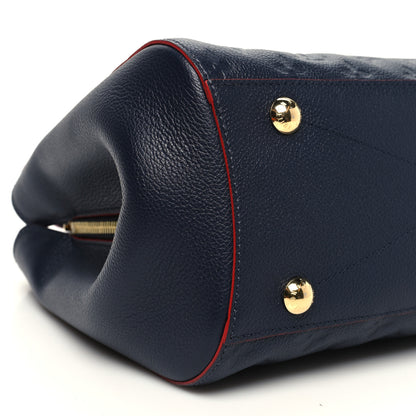 Louis Vuitton Empreinte Montaigne MM Marine Rouge 9 of 10
