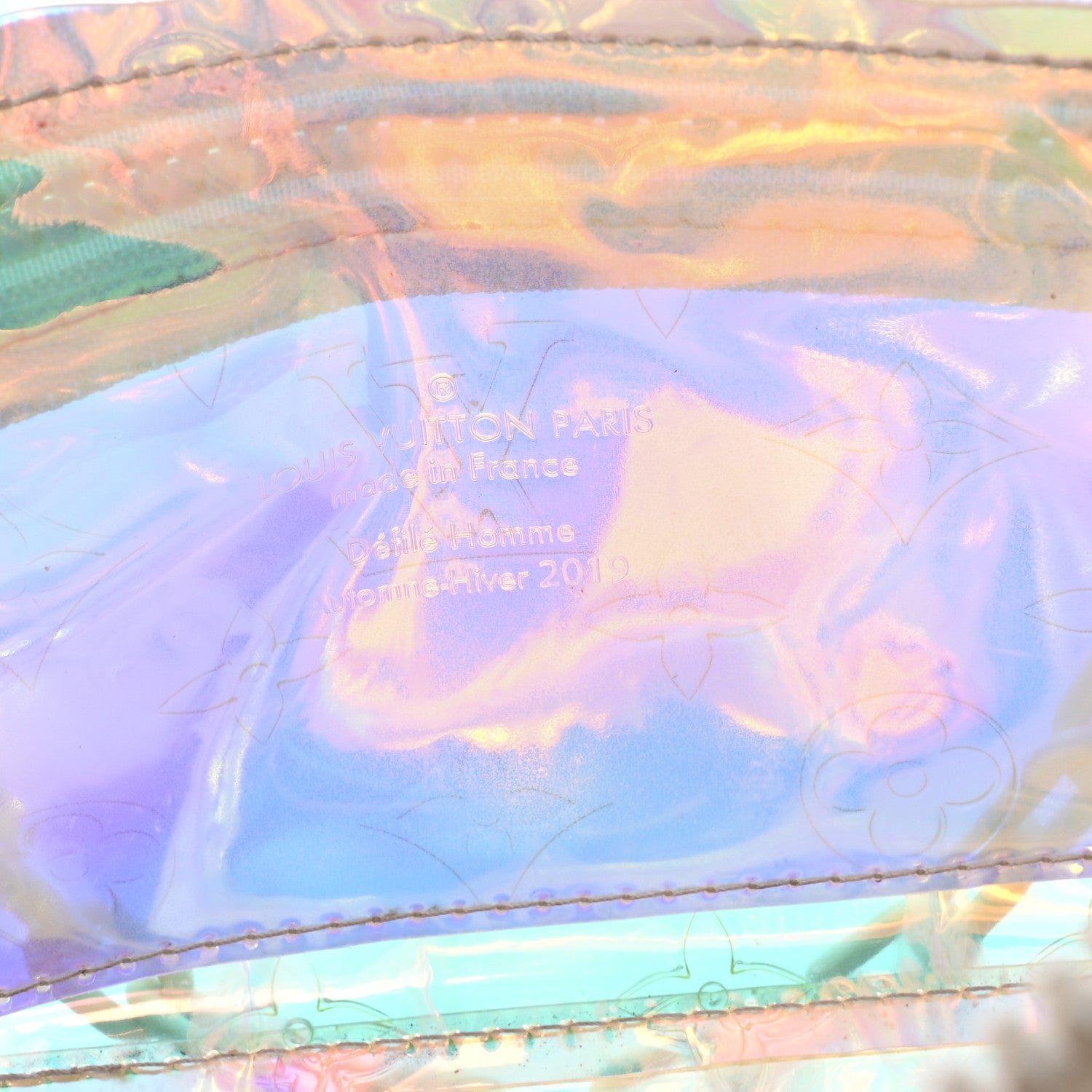 Louis Vuitton PVC Monogram Pochette Volga Iridescent Prism 6 of 11