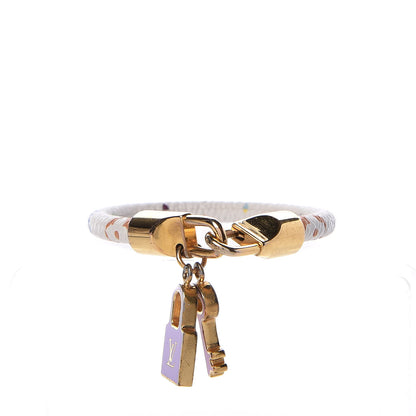 Louis Vuitton Monogram Multicolor Luck It Bracelet 17 White 1 of 4