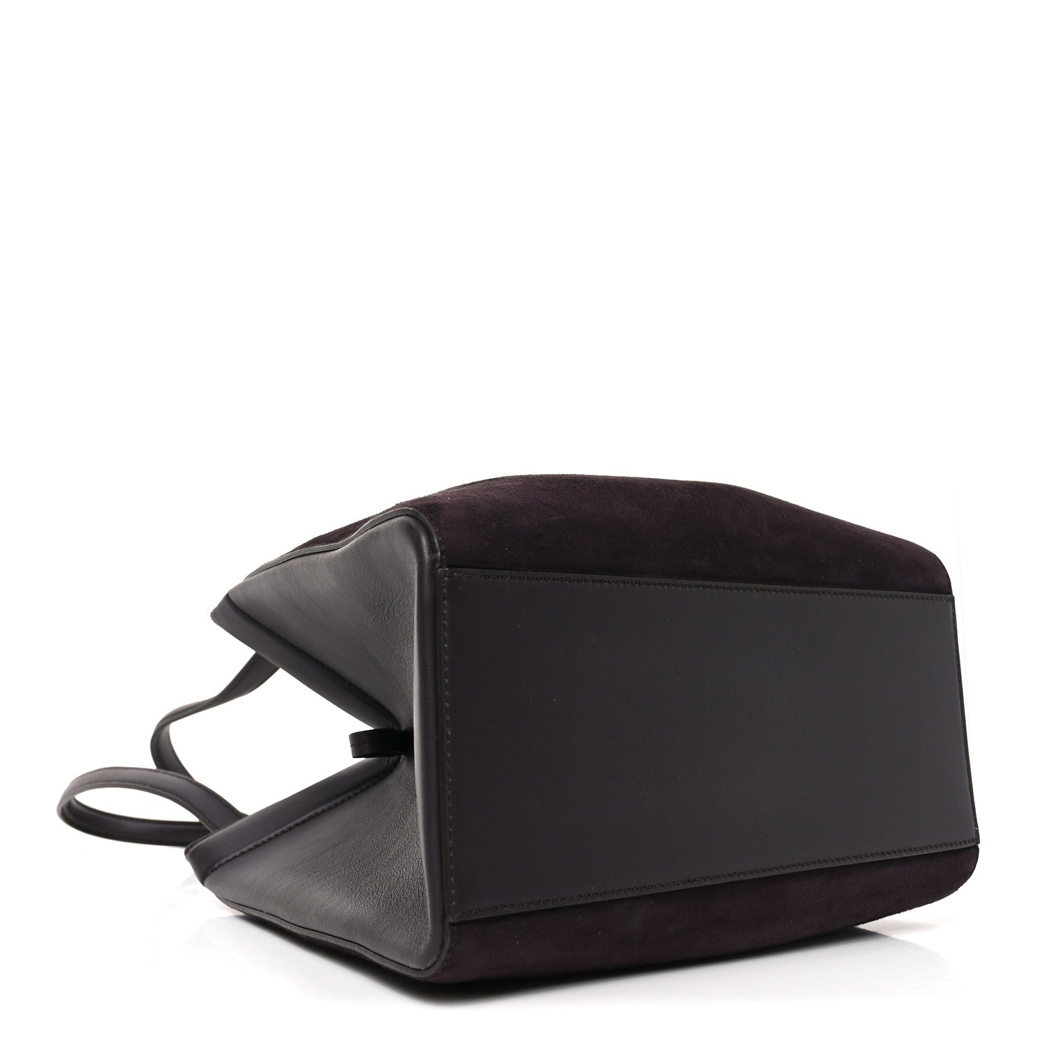 Fendi Vitello Grace Camoscio Medium Fendi Origami Plum 3 of 8