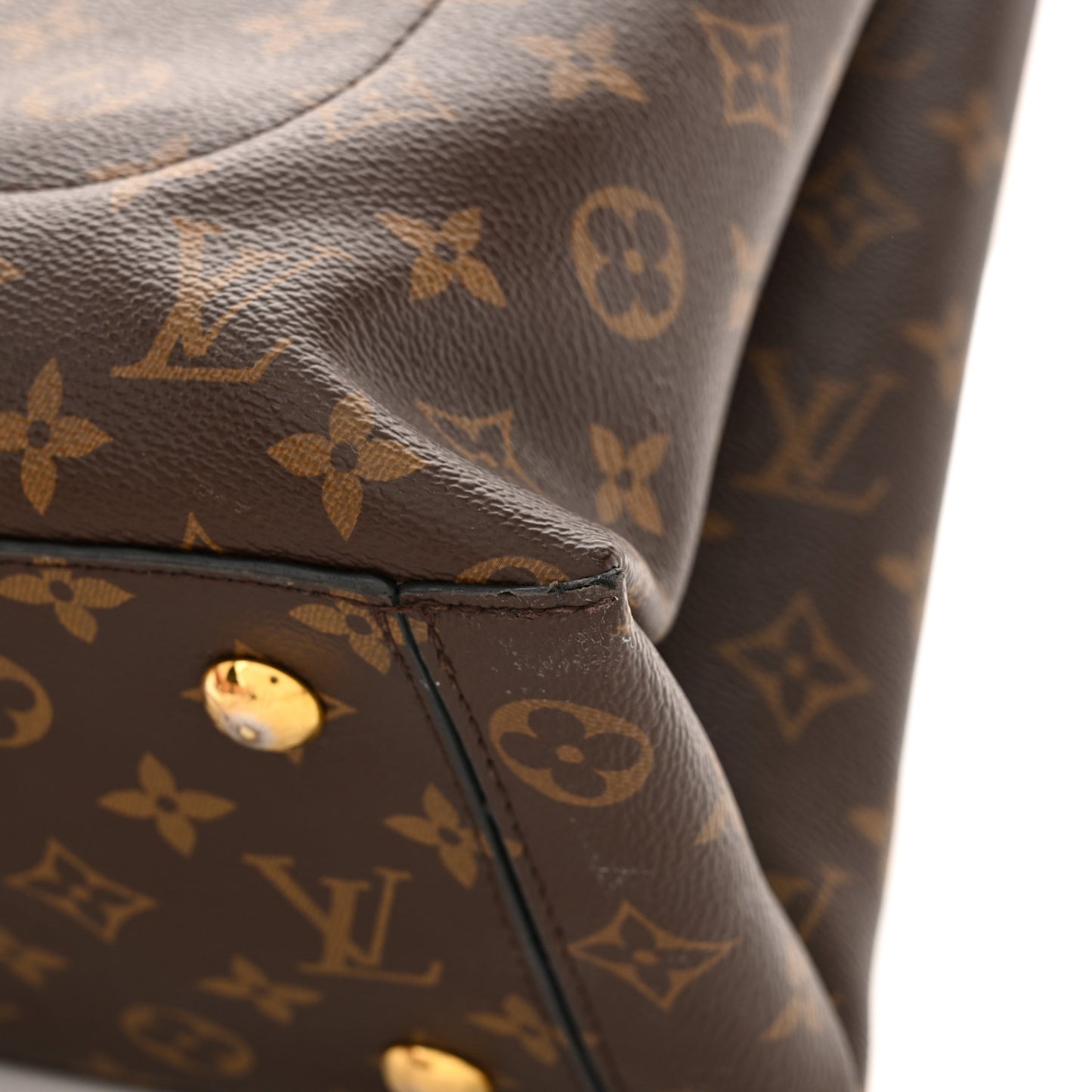 Monogram Flower Tote Black