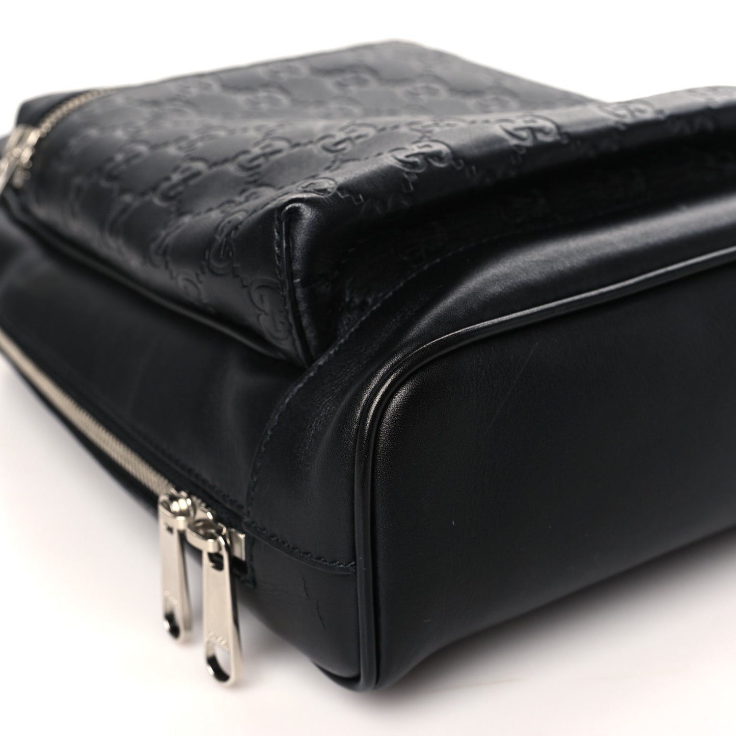 Guccissima Sling Backpack Black