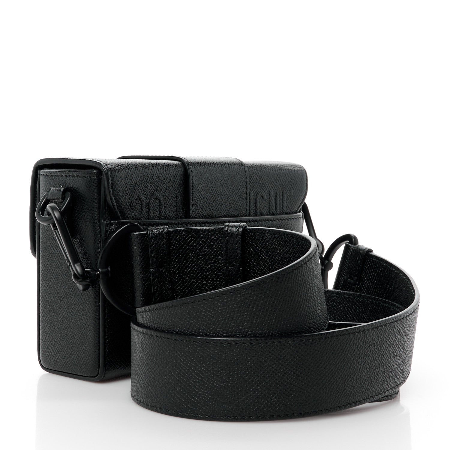 Christian Dior Ultra Matte Grained Calfskin 30 Montaigne Box Bag Black 3 of 12