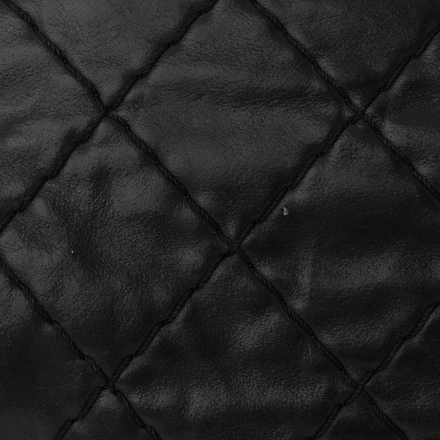 Chanel Iridescent Calfskin Large Just Mademoiselle Bowling Bag Black 13 of 13