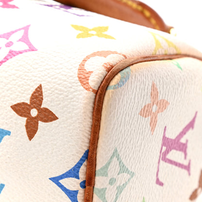Louis Vuitton Monogram Multicolor Mini Sac HL Speedy White 8 of 23