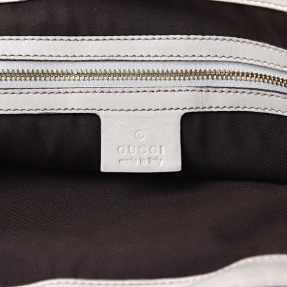 Gucci Calfskin Medium Britt Tote Off White 6 of 11