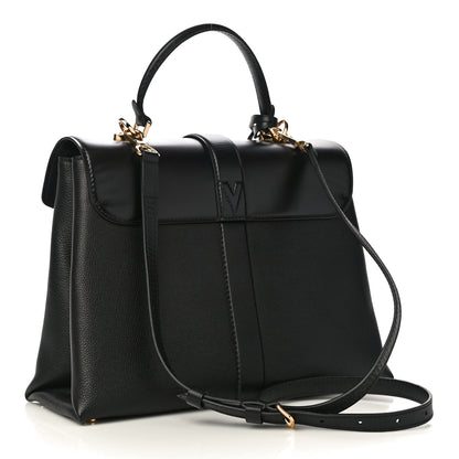 Louis Vuitton Grained Smooth Calfskin Rose Des Vents MM Black 4 of 10
