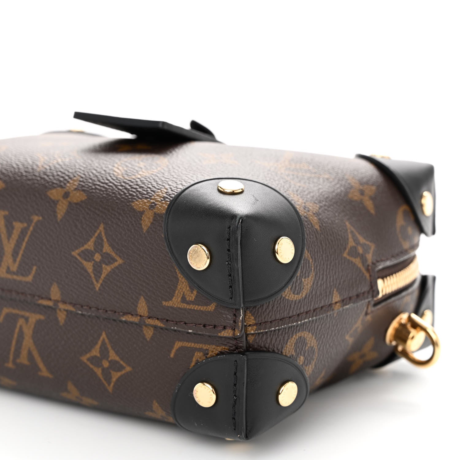 Louis Vuitton Monogram Petite Malle Souple Black 10 of 10