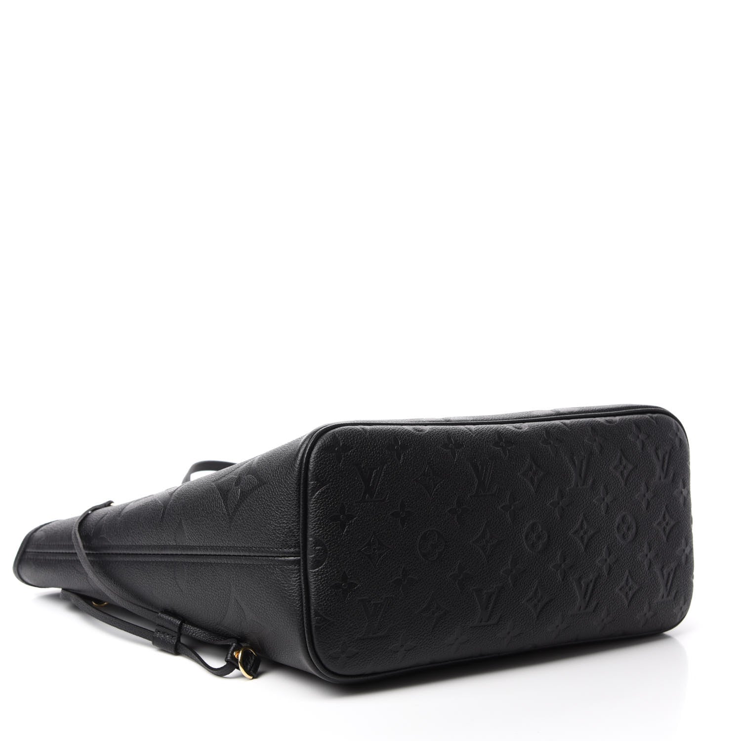 Louis Vuitton Empreinte Monogram Giant Neverfull MM Black 4 of 11