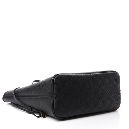 Louis Vuitton Empreinte Monogram Giant Neverfull MM Black 4 of 11