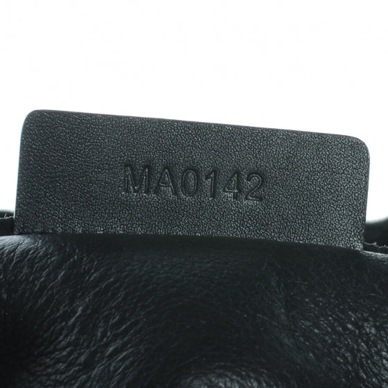 Lamb Fur George V Reversible Bag Black