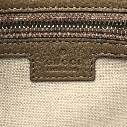 Gucci Piuma Calfskin Jumbo GG Embossed Briefcase Good Taupe 6 of 11