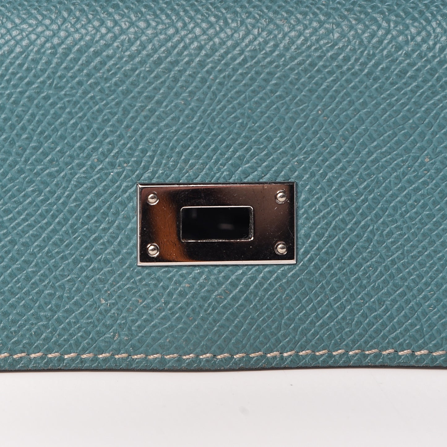 Epsom Kelly Longue Wallet Blue Jean