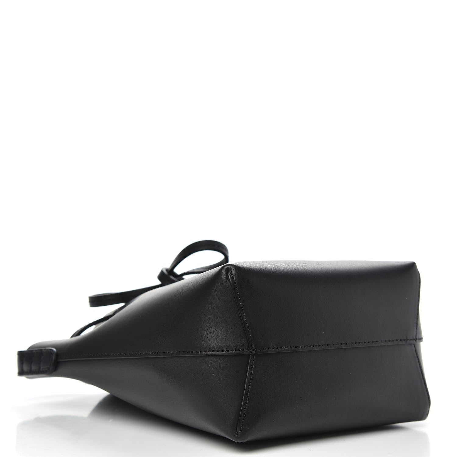 Mansur Gavriel Calfskin Mini Mini Bucket Bag Black Flamma 4 of 10