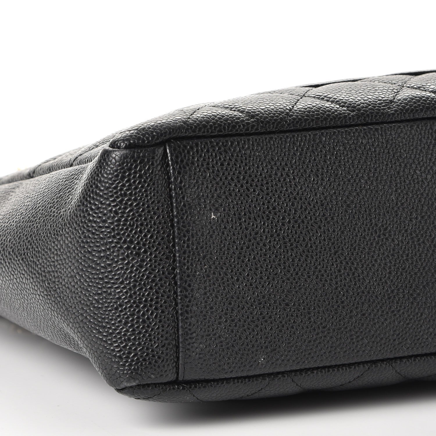 Chanel Caviar Quilted Petit Shopping Tote PST Black 10 of 13
