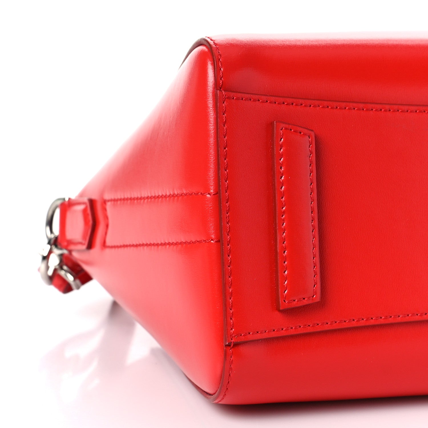 Givenchy Shiny Lord Calfskin Mini Antigona Red 8 of 10