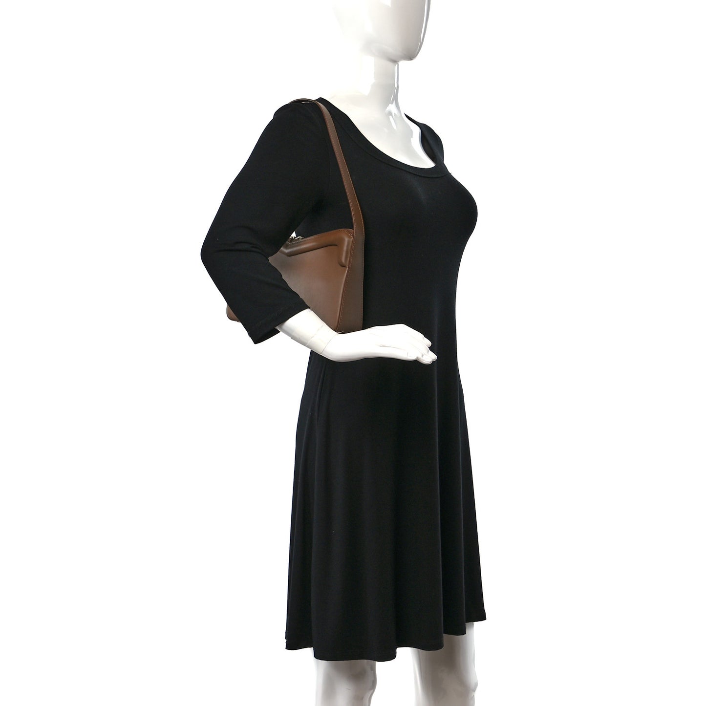 Smooth Calfskin Mini Frame Bag Desert