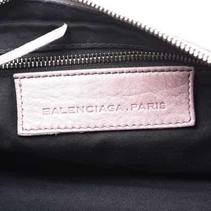 Balenciaga Agneau Classic Hardware Zip Clutch Lilac 6 of 12
