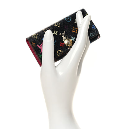 Louis Vuitton Monogram Multicolor Multicles 4 Key Holder Black Grenade 2 of 15