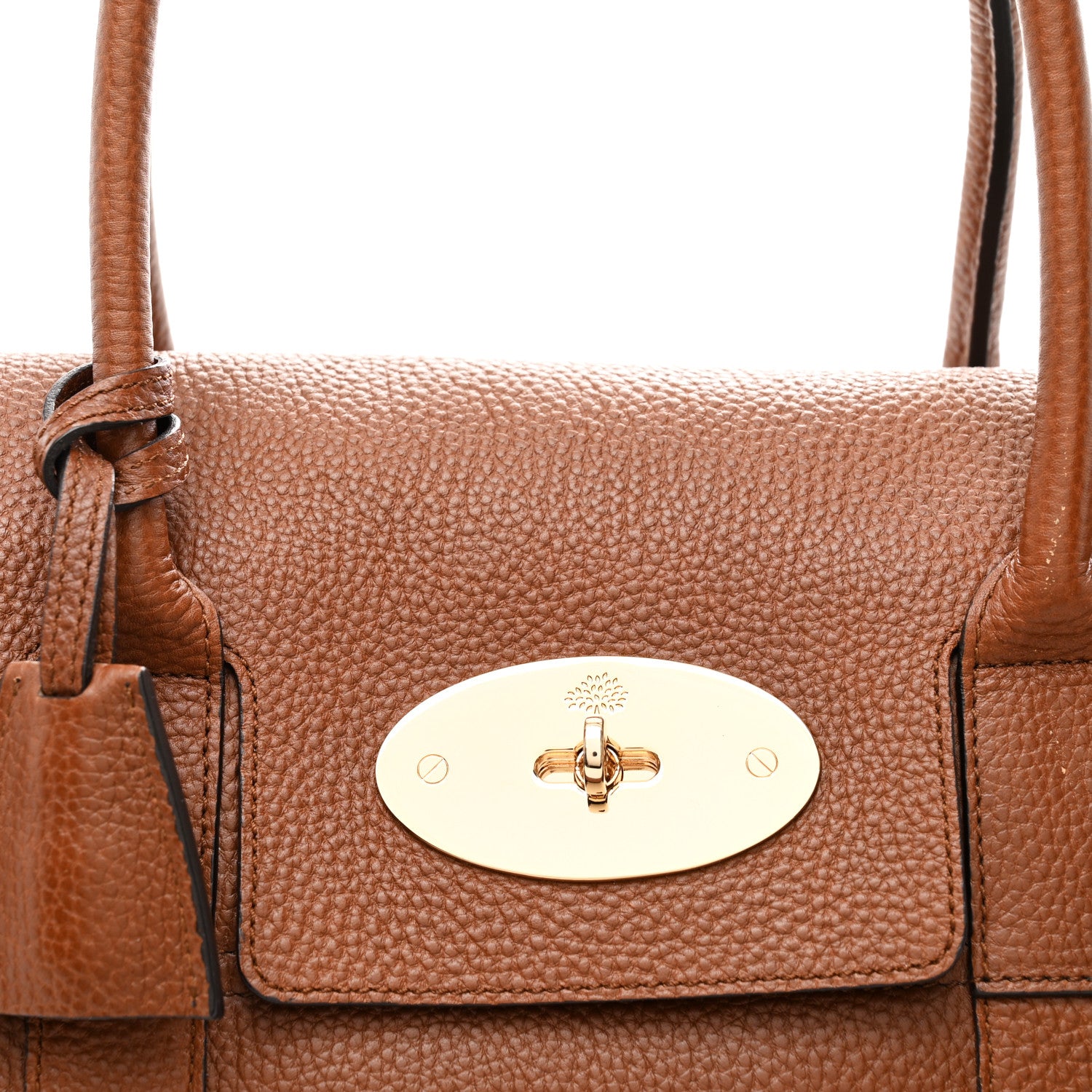 Mulberry Classic Grain Calfskin Bayswater Oak 7 of 10