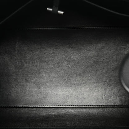 The Row Matte Grained Calfskin EW Margaux Black 5 of 11