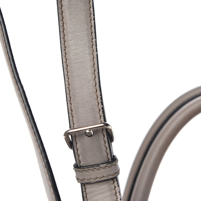 Miu Miu Vitello Soft Calfskin Shopping Tote Fumo 18 of 21