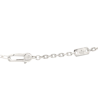 Gucci Sterling Silver Trademark Charm Necklace 4 of 4
