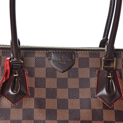 Louis Vuitton Damier Ebene Caissa Tote MM Cherry 10 of 10