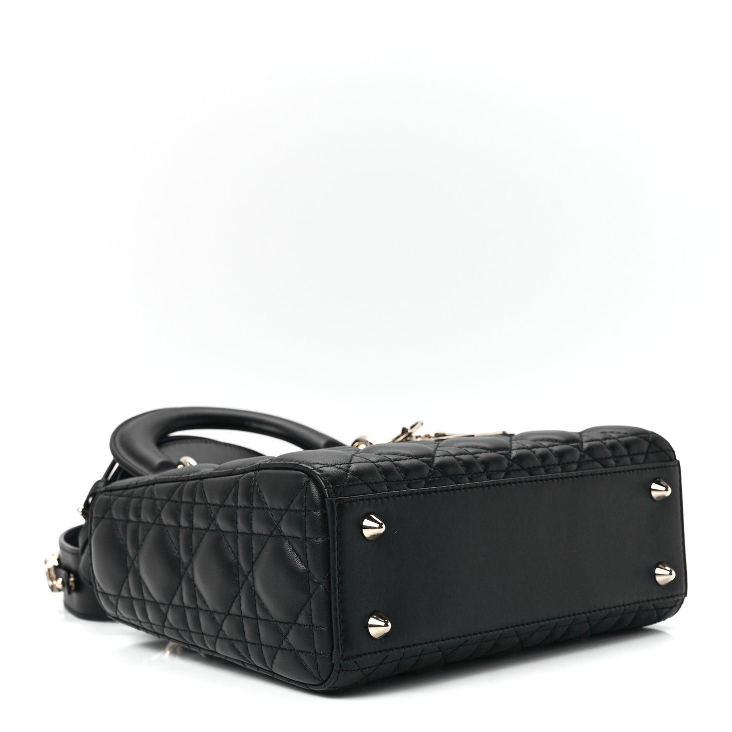 Lambskin Cannage Small My ABCDior Lady Dior Black