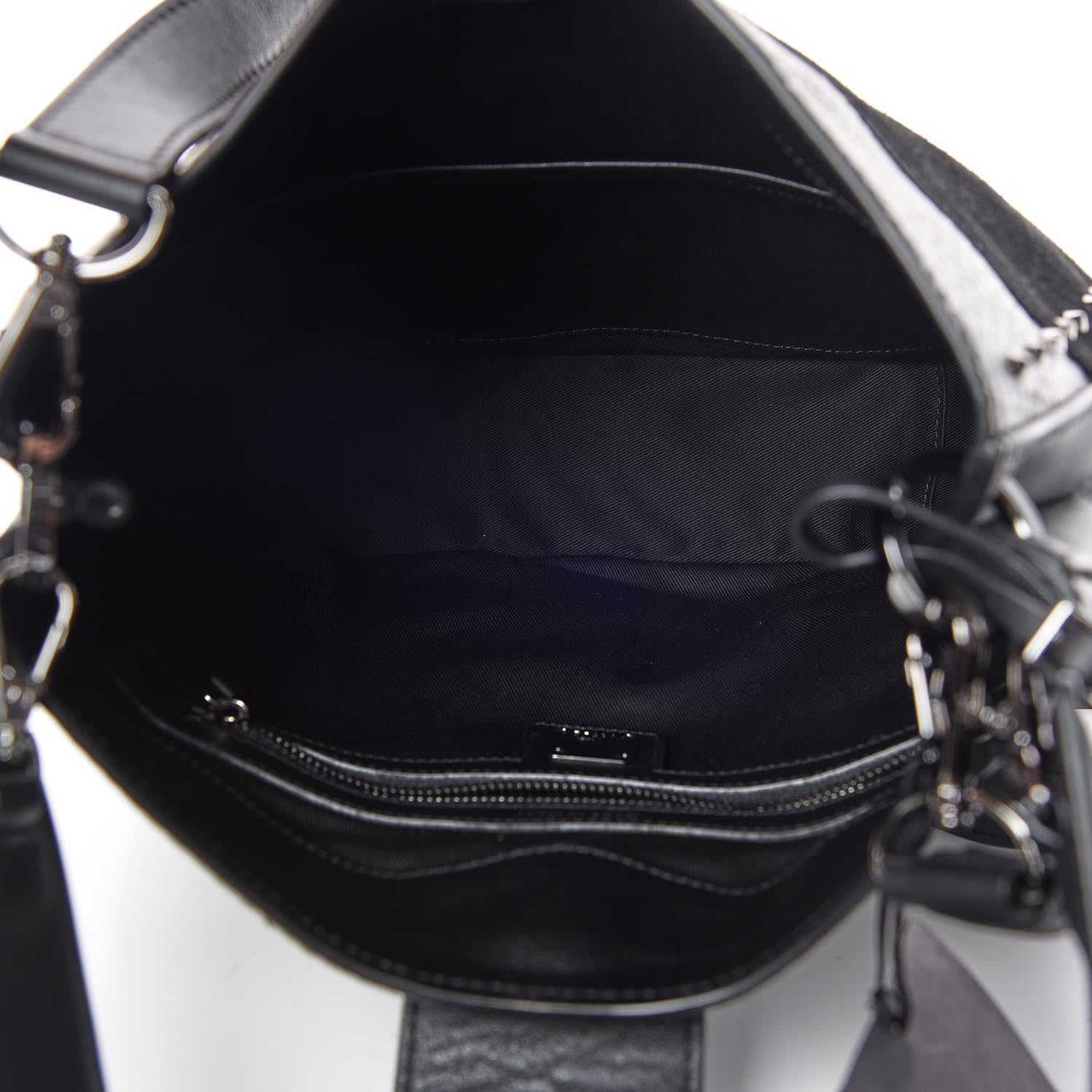 MCM Visetos Mixed Media Medium Patricia Hobo Black 7 of 10