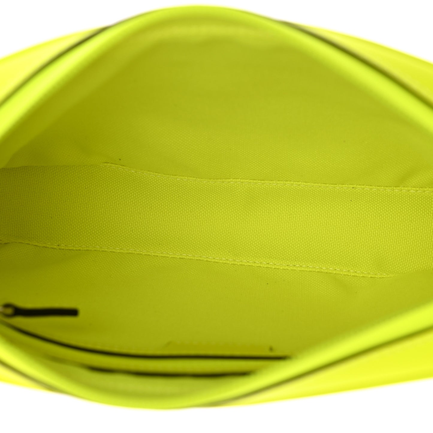Rubber Effect Monogram GG Crossbody Bag Fluorescent Yellow