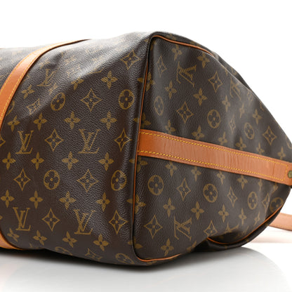Louis Vuitton Monogram Keepall Bandouliere 50 9 of 10
