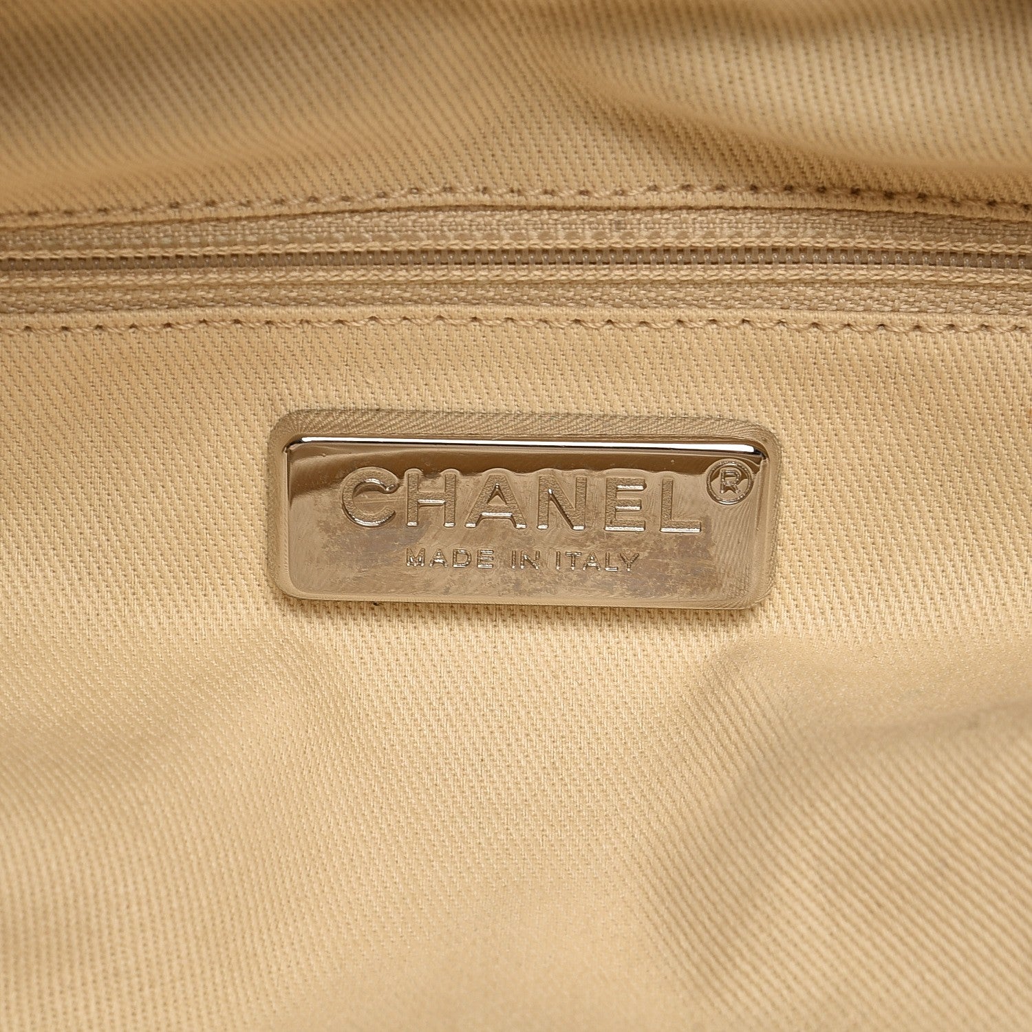 Chanel Denim Luxe Ligne Large Bowler Blue 6 of 12