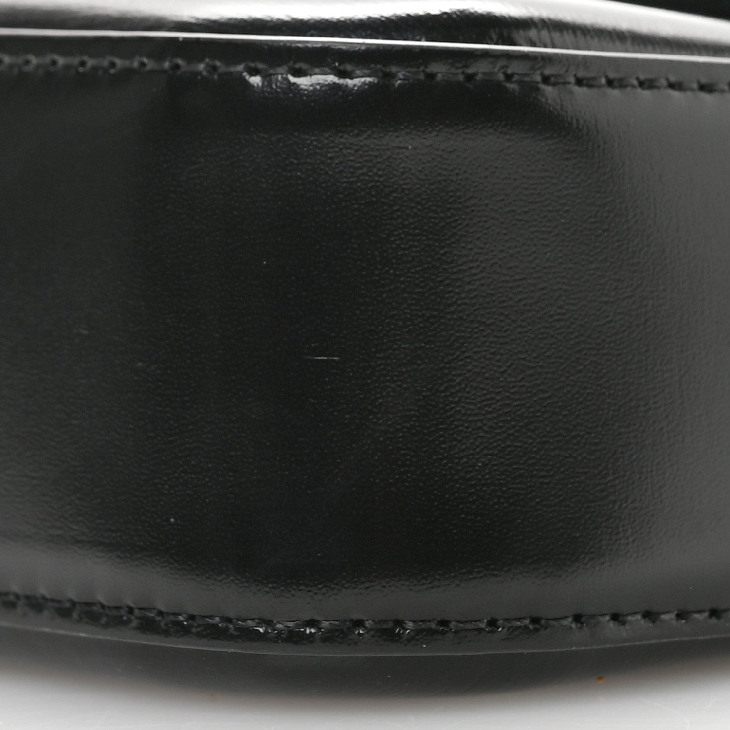 Celine Shiny Calfskin Triomphe Shoulder Bag Black 11 of 11