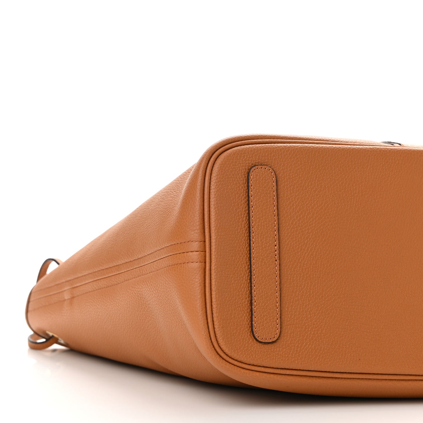 Calfskin Medium Liz Reversible Shopper Tote Cognac