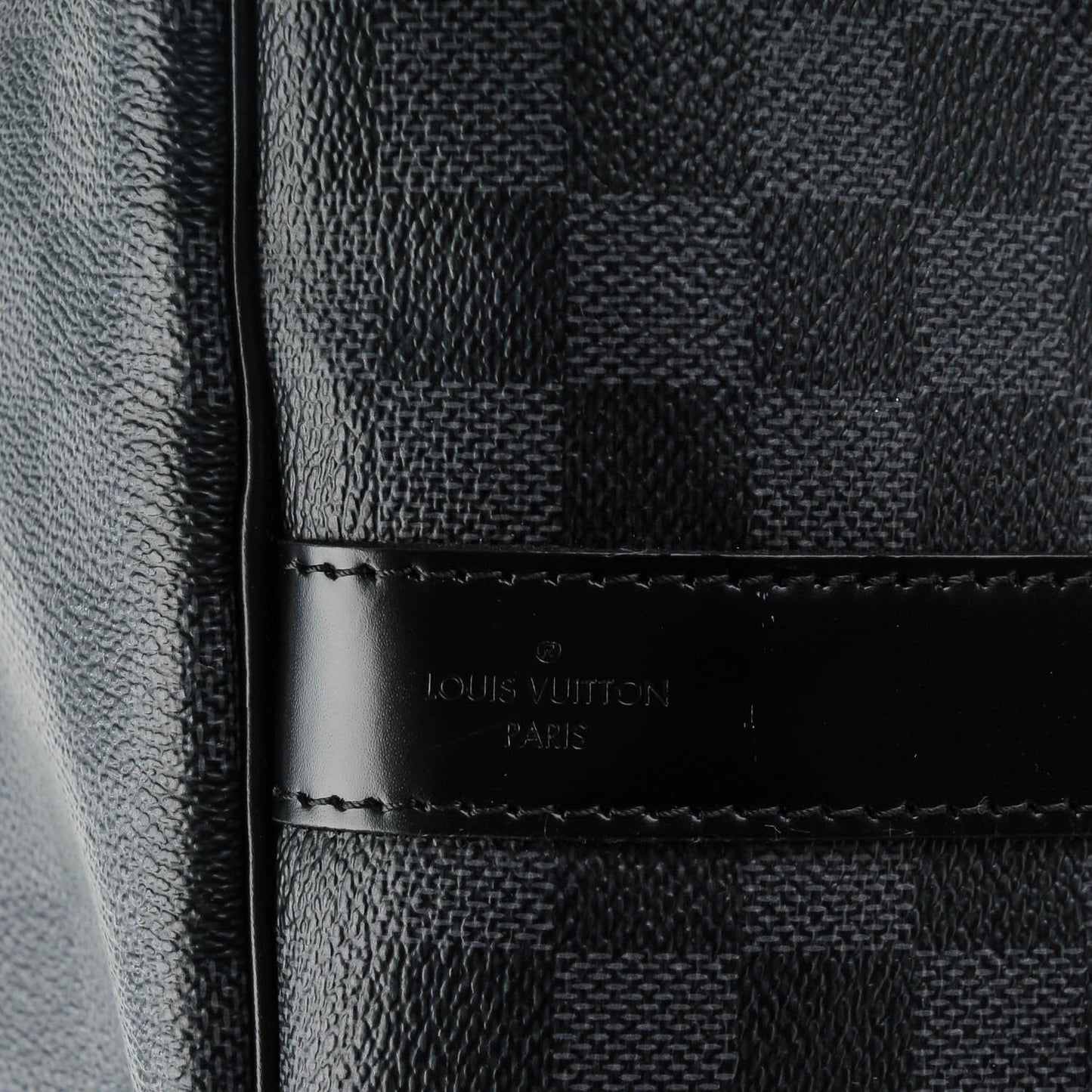 Damier Graphite Keepall Bandouliere 55