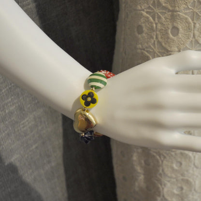 Louis Vuitton Fraise Strawberry Heart Bracelet 5 of 5