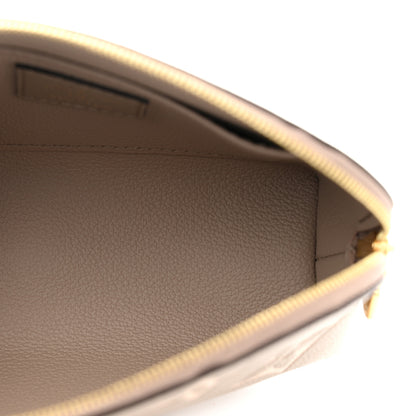 Louis Vuitton Empreinte Monogram Giant Cosmetic Pouch PM Tourterelle Crème 9 of 12