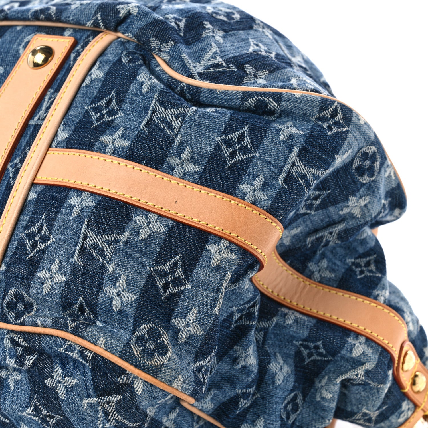Louis Vuitton Denim Raye Cabas GM 10 of 14