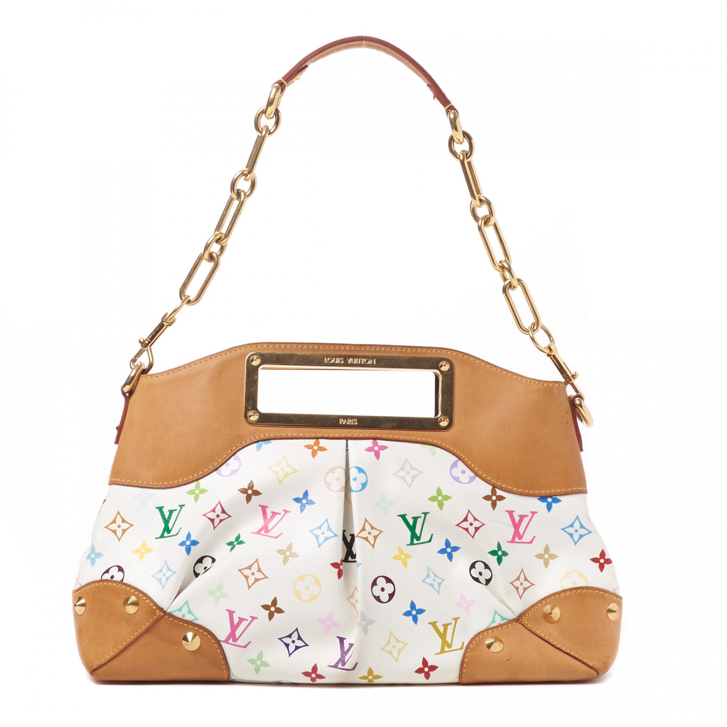 Monogram Multicolor Judy MM White